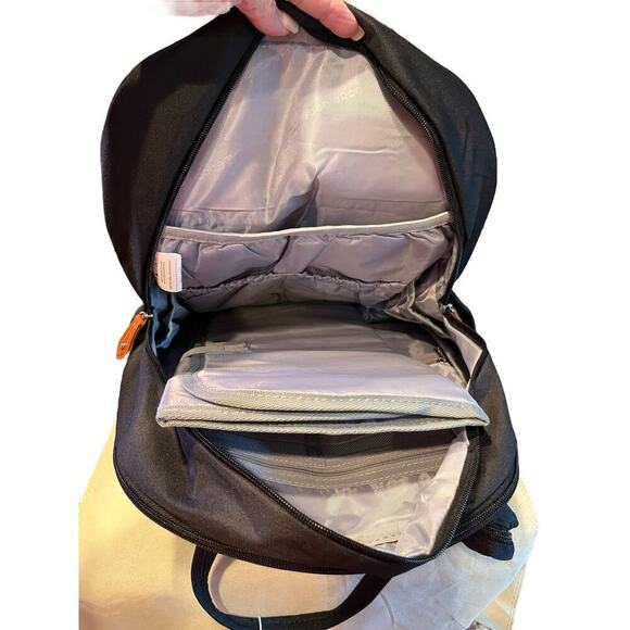 Babbleroo Backpack Diaper Bag, Multiple Pockets, Changing Pad, Insulated Pocket - Picture 3 of 7